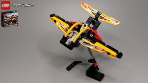 Лего Самоделки - Самолёт из Lego Technic (42101) #11