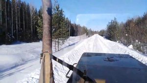 Грейдер ДЗ 98 Расчистка дороги.