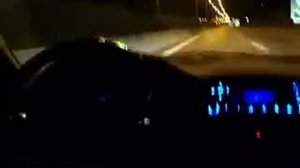 Toyota Corolla E11 blue lights mod