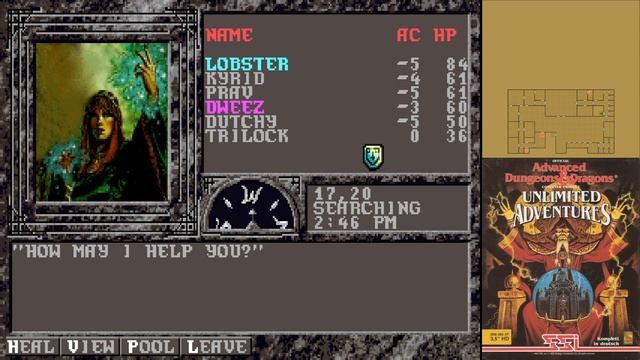 Let's Play Forgotten Realms Unlimited Adventures (SSI) - Episode 5 - Up and onward into the Keep! смотреть онлайн