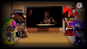 Fnaf 1 react to Springtrap interview and He always come back.