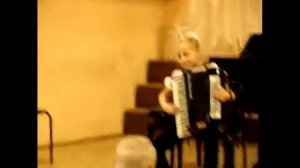 Жаворонок Глинка.Аккордеон.Второй год обучения.Декабрь 2016.Соне 9 лет.