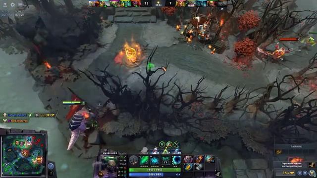 Dota 2 Соло ММР Летсплей блин. UNDERLORD нагиб.ехе Патч 7.20е смотреть онлайн