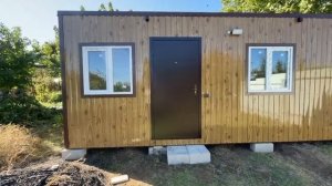 Вагончик 2,4*6.6м жилой зимний домик.