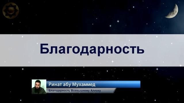 Благодарность Всевышнему  Аллаху!  Ринат абу Мухаммед.
