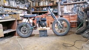 Собираю мотоцикл с китайским двигателем. Часть 1