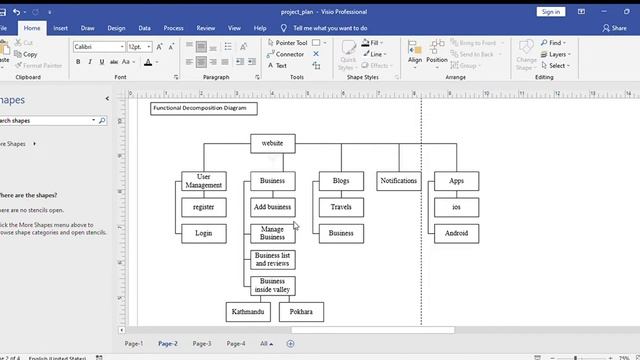 project plan Visio Professional смотреть онлайн