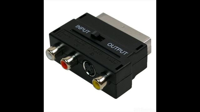 Переходник Скарт - Тюльпан (Scart - AV RCA), черный смотреть онлайн