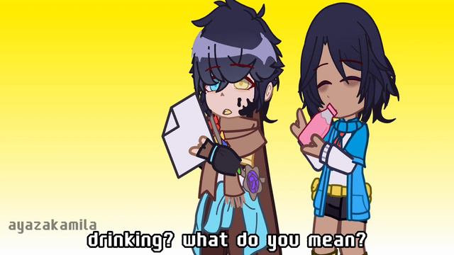 this is what happened when Zahra/me drink the love vial💕 []ft: me irl and sans AU [] gacha [] смотреть онлайн