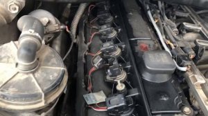 БМВ Х3 Катушка зажигания. Ищем нерабочую и меняем. BMW X3 e83
