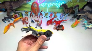 New Dominion Jurassic World Dinosaurs - Hatching Dinosaur Eggs - Therizinosaurus, Yangchuanosaurus