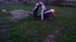 дрифт на скутере