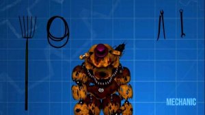 SFM/ FNaF - Damaged Golden FNAF AR Workshop  Animation