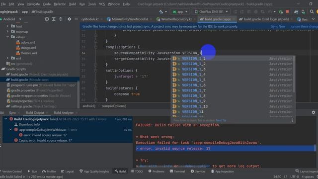 How to Resolve Error: invalid source release: 17 In android studio смотреть онлайн