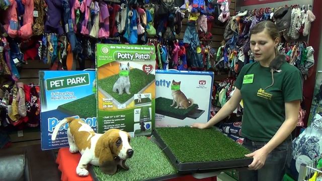 Туалет с газонной травой для кошек и собак "Pet Park" смотреть онлайн