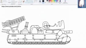 Как Нарисовать Танк Ратте-44 : Франкенштейн - Мультики про танки