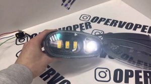 ПТФ LED Chevrolet Lanos 3000K/6000K с ДХО Sal-Man
