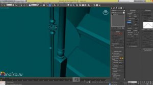 Лестница 3d max   Как сделать лестницу в 3d max - trailer