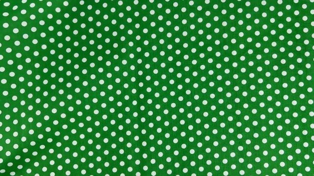 Ткань поплин средний горох цв. № 5 зелёный смотреть онлайн