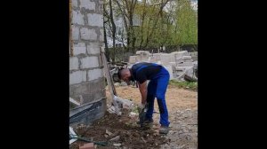 Монтаж комплекта заземления цмз 6м своими силами с помощью бытового перфоратора и  кувалды