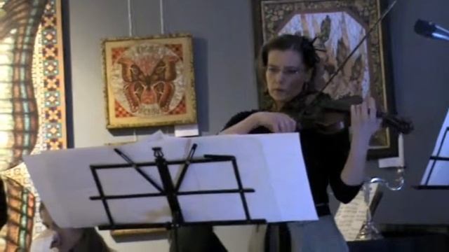 Вечер поэтэссы Татьяны Рубищевой. Юлия Дутлова (скрипка), Юлия Лазарева (фортепиано)