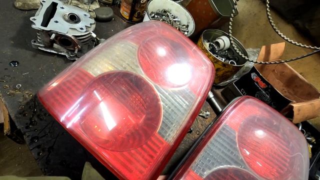 Задние фонари пассат б5 универсал. Распоковка посылки с разборки. смотреть онлайн