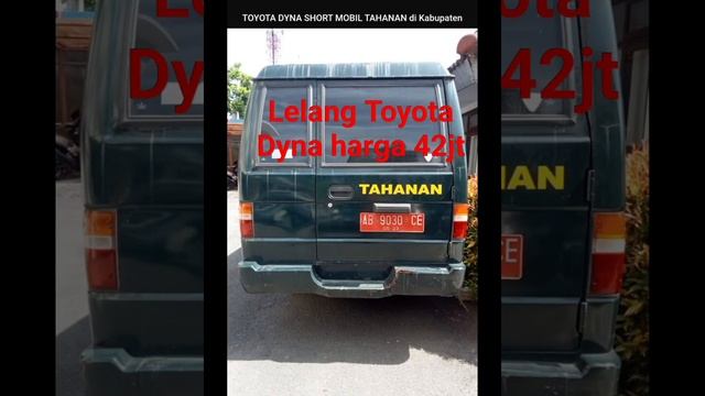 lelang Toyota Dyna tahun 2002 harga 42jt#lelang.go.id