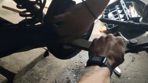 Снятие заднего тормозного диска(прикипел) меган 2