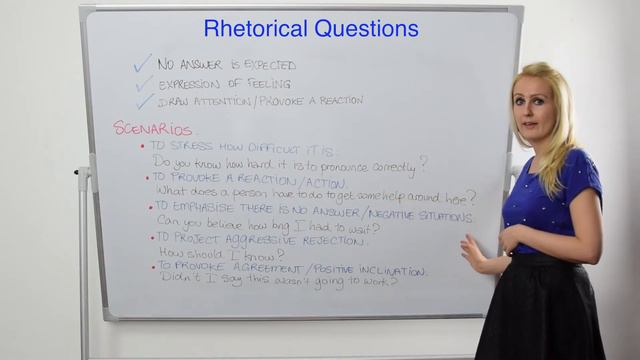 Rhetorical Questions - Learn English with Julia смотреть онлайн