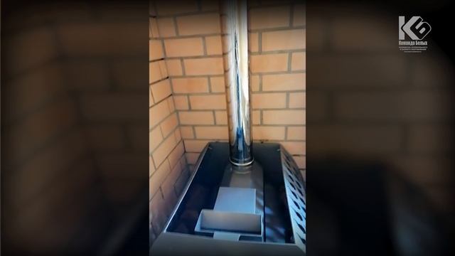 Укладка камней в банную печь Казачка Твердыня 21. Сетка пристенная смотреть онлайн