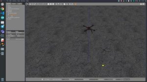 Взлет и приземление квадрокоптера PX4 ЛИРС в симуляторе