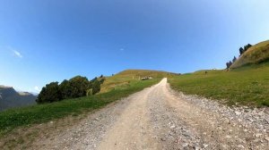 2 Hour Scenic MTB Virtual Cycling Workout Alps Dolomiti ?♀️? Val Gardena Italy Ultra HD