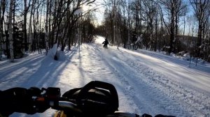 Тестируем сноубайк Regulmoto CR-Z на 174 моторе, + Polaris Widertrak lx, Arctic Cat, Summit X