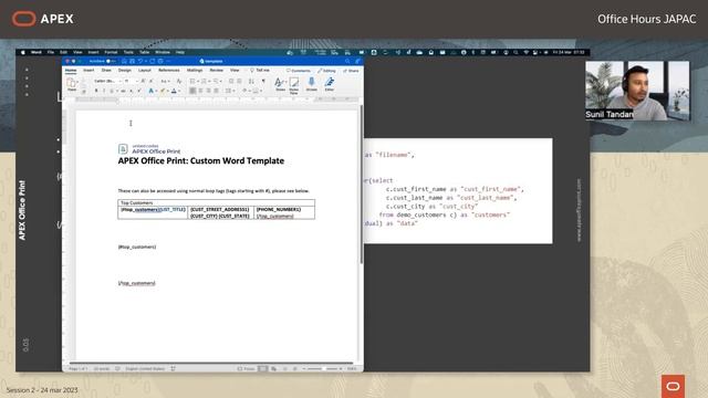 APEX Office Print 101: An Introduction to Creating Professional Reports ...