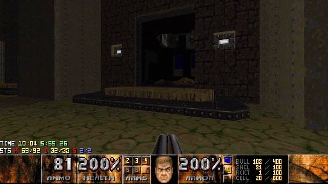 Doom II: Scythe 2 - MAP01 to MAP03 - Ultra-Violence 100% смотреть онлайн