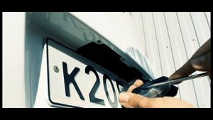 Снимаем подсветку номера MAZDA 6 GH