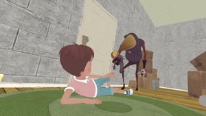 Hello Neighbor VR: Search and Rescue - Crow Scene Behind The Scenes (Showcase)