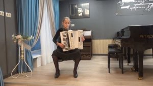 В. Семенов Сюита "Золотой ключик" 1-5 части исп. Шнырева Кристина  на аккордеоне