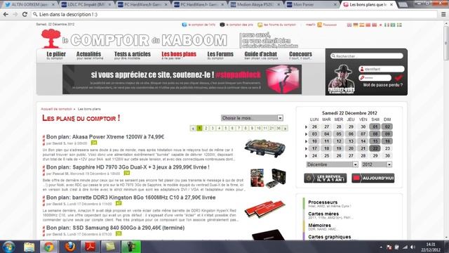 Bons Plans Gamer: PC, claviers, souris, accessoires ! смотреть онлайн