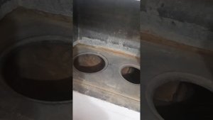 Обмазка топки печи. Вторая попытка.