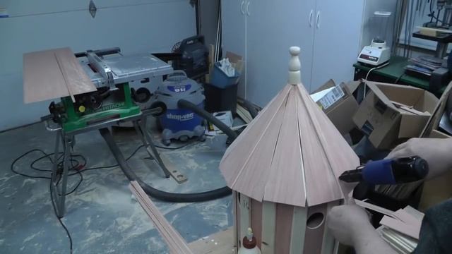 Building a Folk Art Style Victorian Purple Martin Birdhouse смотреть онлайн