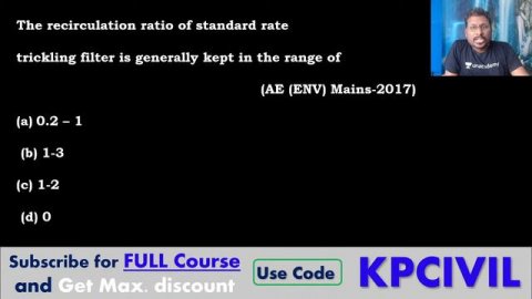 AE/AEE PYQs Part 4 | Waste Water Engineering | Civil | Krishna Prakash | Unacademy Accord