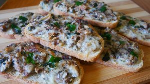 Горячие бутерброды на завтрак БЫСТРО и ВКУСНО Всё ПЕРЕМЕШАЛИ и в ДУХОВКУ