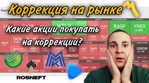 Какие акции покупать на коррекции, что бы не потерять всё