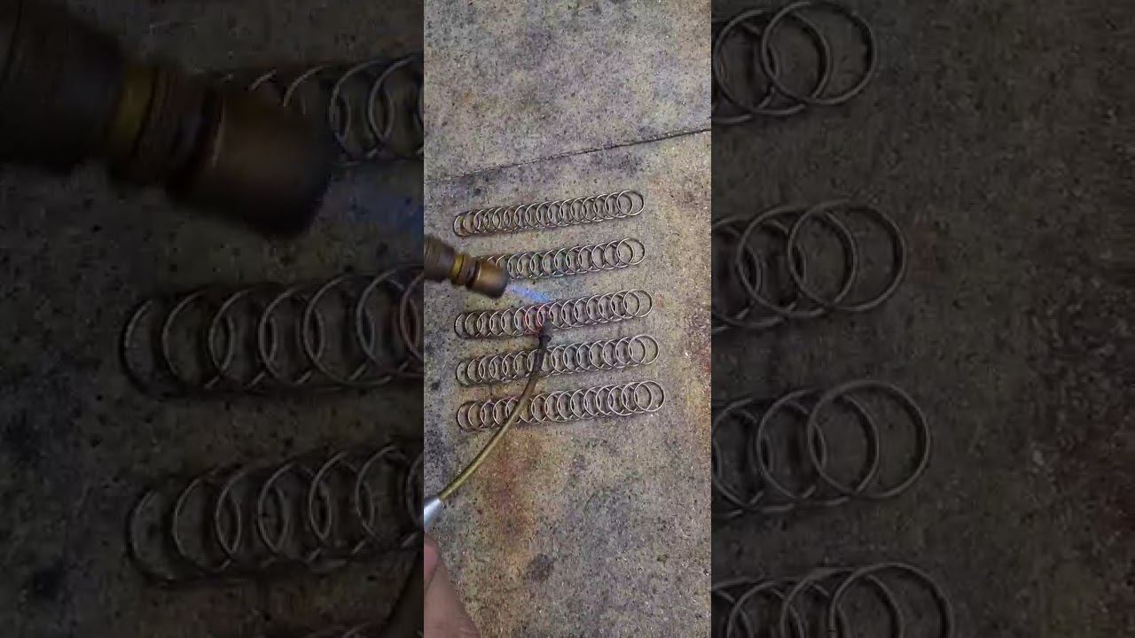 Пайка золотых колечек | Soldering of gold rings | सोने के छल्ले की सोल्डरिंग смотреть онлайн