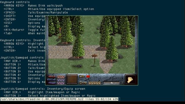 GNU FreeDink: Dink Smallwood (Don't be a greedy squirrel!) смотреть онлайн