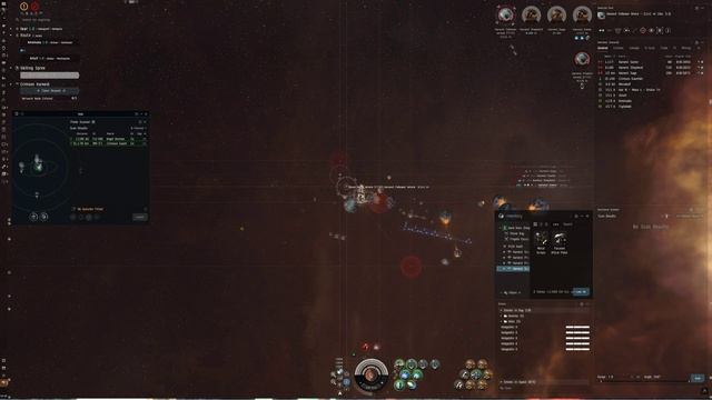 EVE Online: Crimson Harvest(It's Halloween Event) In A Crimson Gauntlet Site, Vargur