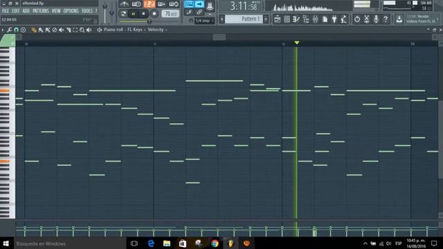 Fl Studio 12 / Elfen Lied - Lilium [Piano song] смотреть онлайн