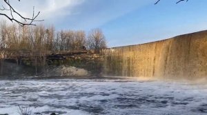 Водопад Ягала (Jägala),Эстония
