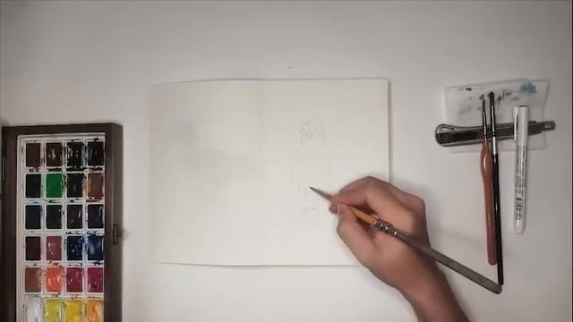 Aprenda a desenhar um pássaro potoo com Quynh Draw parte 1 смотреть онлайн